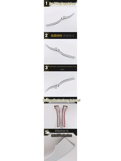 GLC Front Bumper Anti-Scratch Decorative Strips for 16 Models