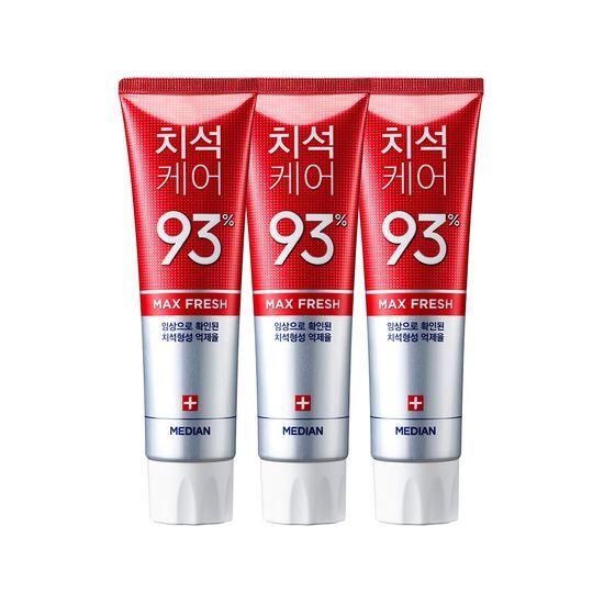 Median Tartar Original/White/Gum/Bad Breath Toothpaste 120g*3 (Optional)