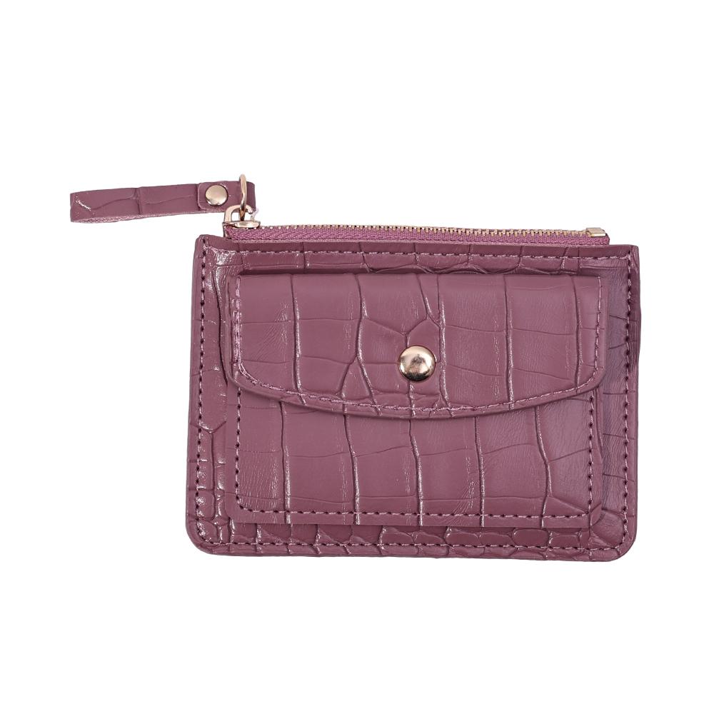 Мини-кошельки Застежка-защелка Однотонный Держатель для нескольких карт Женский Простой кожаный Женский кошелек Кошелек для монет Короткий Кошелек Тонкий Маленький кошелек Молния Застежка-защелка красный 1100₽