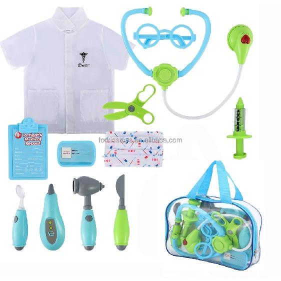 

12 шт. детский костюм для косплея на Хэллоуин, игрушка-доктор для ролевых игр