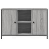 TV Stand in Grey Sonoma Oak 100 x 35 x 65 cm Engineered Wood