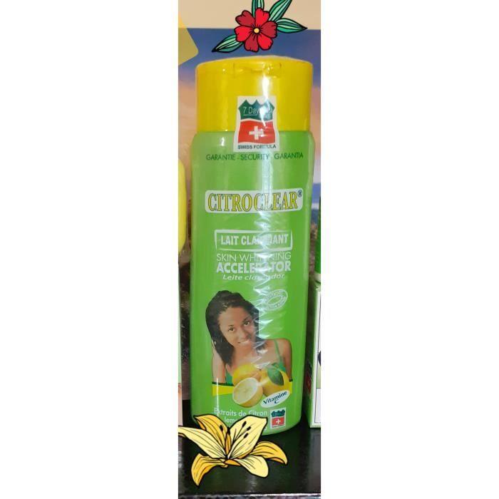 CITROCLEAR Ultra Éclaircissant Blanchissant Anti-Tache Aux Extraits De Citron Action Rapide 7 Jours