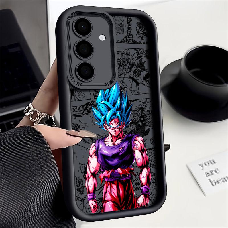 Dragon B-Ball Goku Phone Case For Samsung S26 S25 S24 S23 S21 S20 Ultra Super Saiyan Vegeta For Galaxy S25 S24 FE S26 Plus Cover