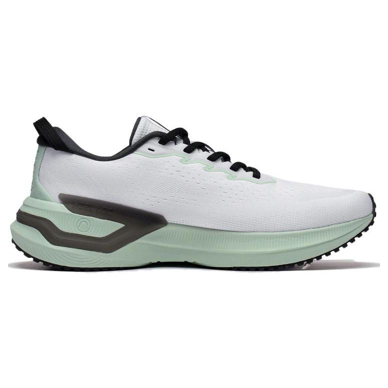 Li Ning YueYing 3.0 Cushioning Slip Resistant Abrasion Resistant Low top Running Shoes Men's White Green ARHT019-7