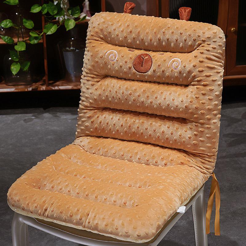 Cartoon Bubble Toast Seat Cushions: Front/Rear Car, Office, Dormitory, Long-Sitting Chair, Lumbar Support