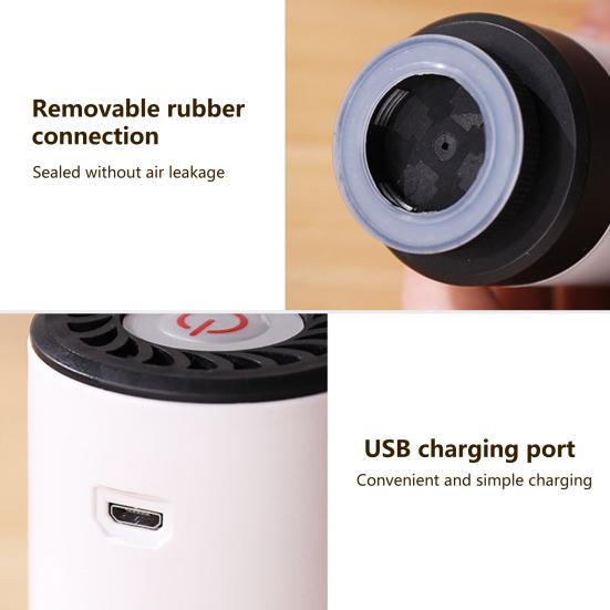 1 sada vakuového utěsňovače Silné sání Dobře utěsněný Nabíjecí nástroj pro uchovávání potravin odolný proti vlhkosti 2 v 1 Elektrický vakuový těsnící stroj pro domácnost