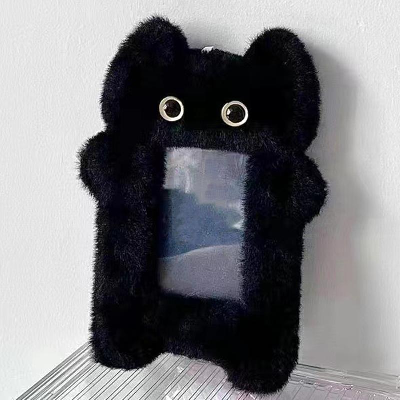 

1 шт. Подвески для сумки Милые держатели для фото Пушистые брелоки Держатели для демонстрации фото идолов Прочные Разноцветные