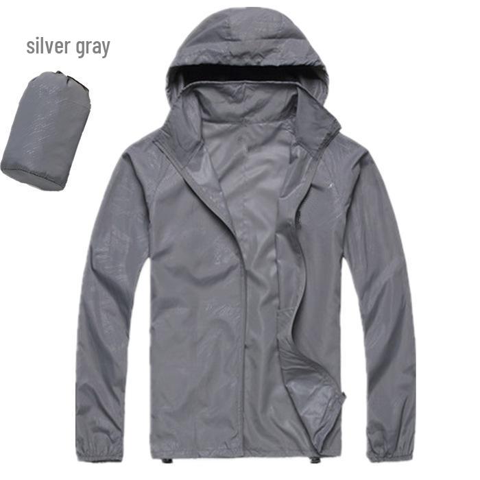 Ultra-Thin Waterproof Breathable Unisex Sports Windbreaker