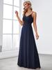 Ever-Pretty Women's Pleated Sweetheart Draped Back Floor-Length Bridesmaid Dress