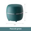 Desktop Trash Can Creative Paper Basket Mini Desk Light Luxury Pop-up Lid Storage Bucket Coffee Table Debris Storage Bucket