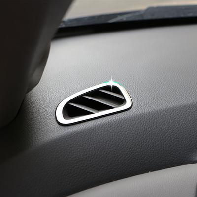 Color My Life Stainless Steel Air Conditioning Vent Output Cover Trim Sticker for Chevrolet Cruze Sedan Hatchback 2009 -
