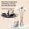 New LED Electronic Alarm Clock with Large Display Dual Power Voice Control Temperature for Students