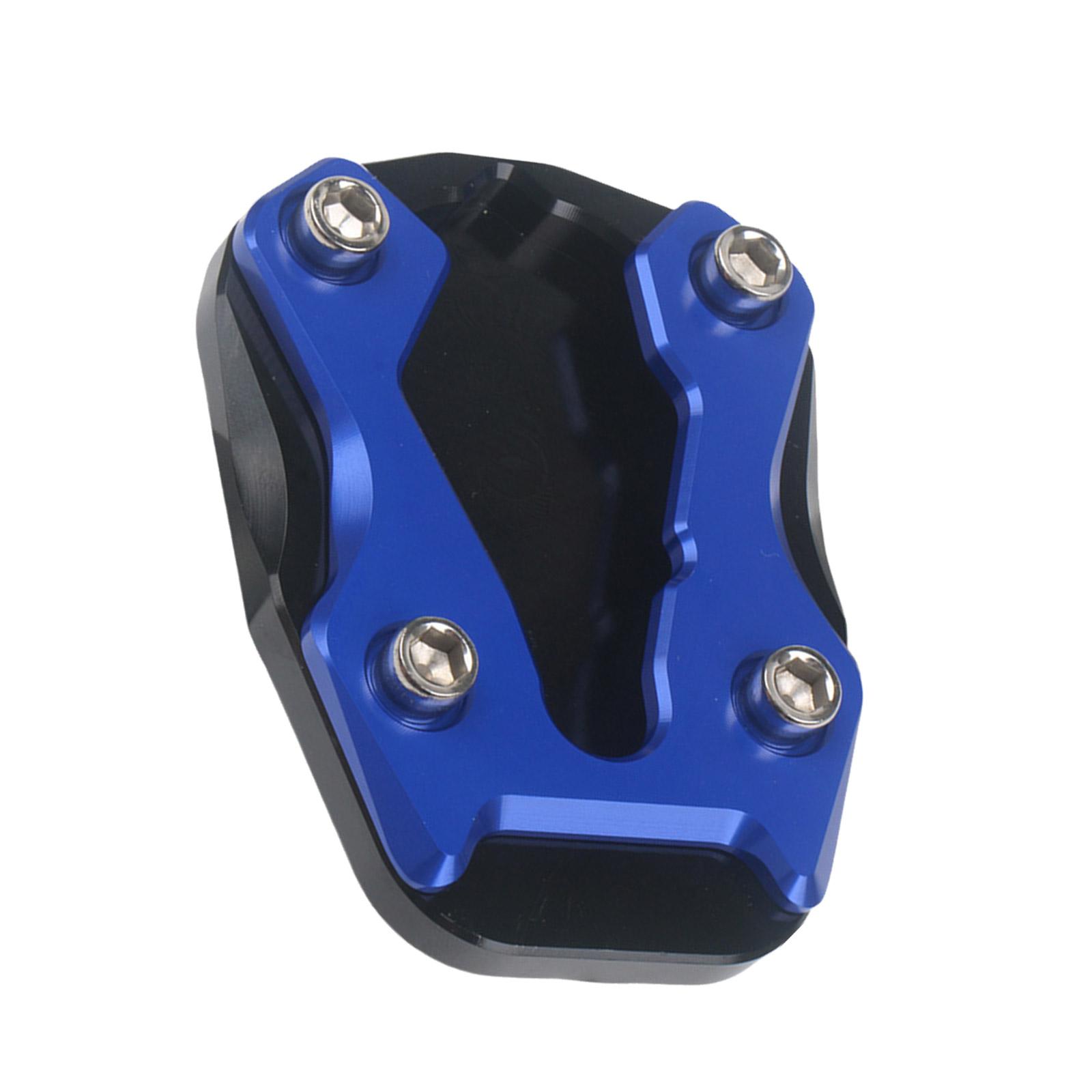 Motorcycle Support Stand with Wide Foot Motorcycle Side Stand Enlargement Enhances Motorcycle Side Stand for Outdoor 1 синий