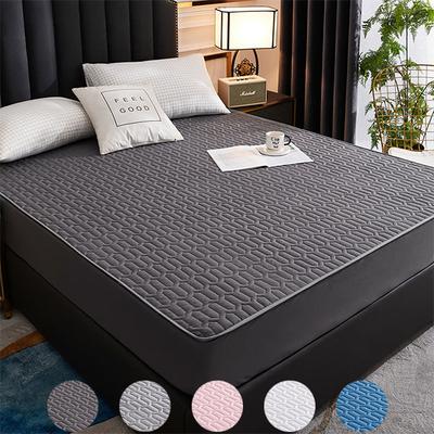 Bedding Waterproof Quilted Mattress Cover Dustproof Non-slip Breathable Protective Cover