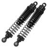 2Pcs 108mm RC Metal Shock Absorber Damper for TRAXXAS SLASH 2WD RC Car Upgrade PartsBlack