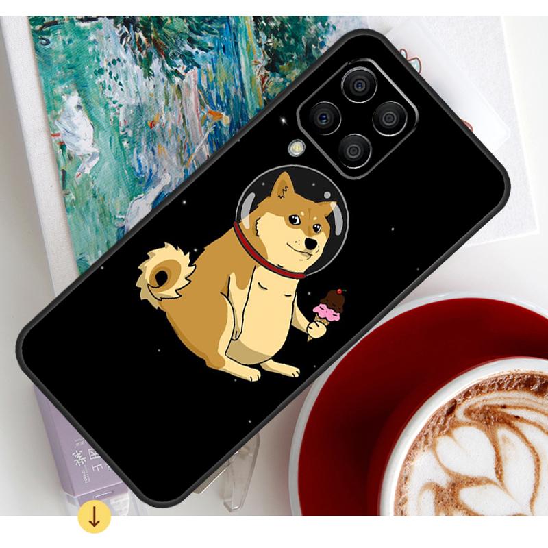 Doge Meme Kabosu Case For Samsung Galaxy M15 M21 M31 M55 M56 M36 M16 M06 M13 M33 M53 M12 M32 M52 M14 M34 M54