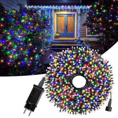 Weihnachtsbeleuchtung, 10 m, 20 m, 30 m, 50 m, 100 m, dekorative LED-Lichterkette, Lichterkette im Freien, Girlandenlampe für Hochzeit, Urlaub, Gartenbeleuchtung, 220 V, 110 V
