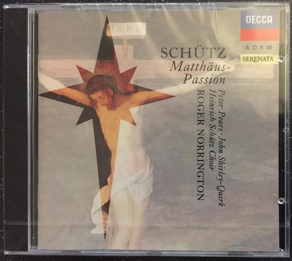 CD SCH?TZ - Matth?us-Passion 4362212 Decca 1993 Japan Classical Used