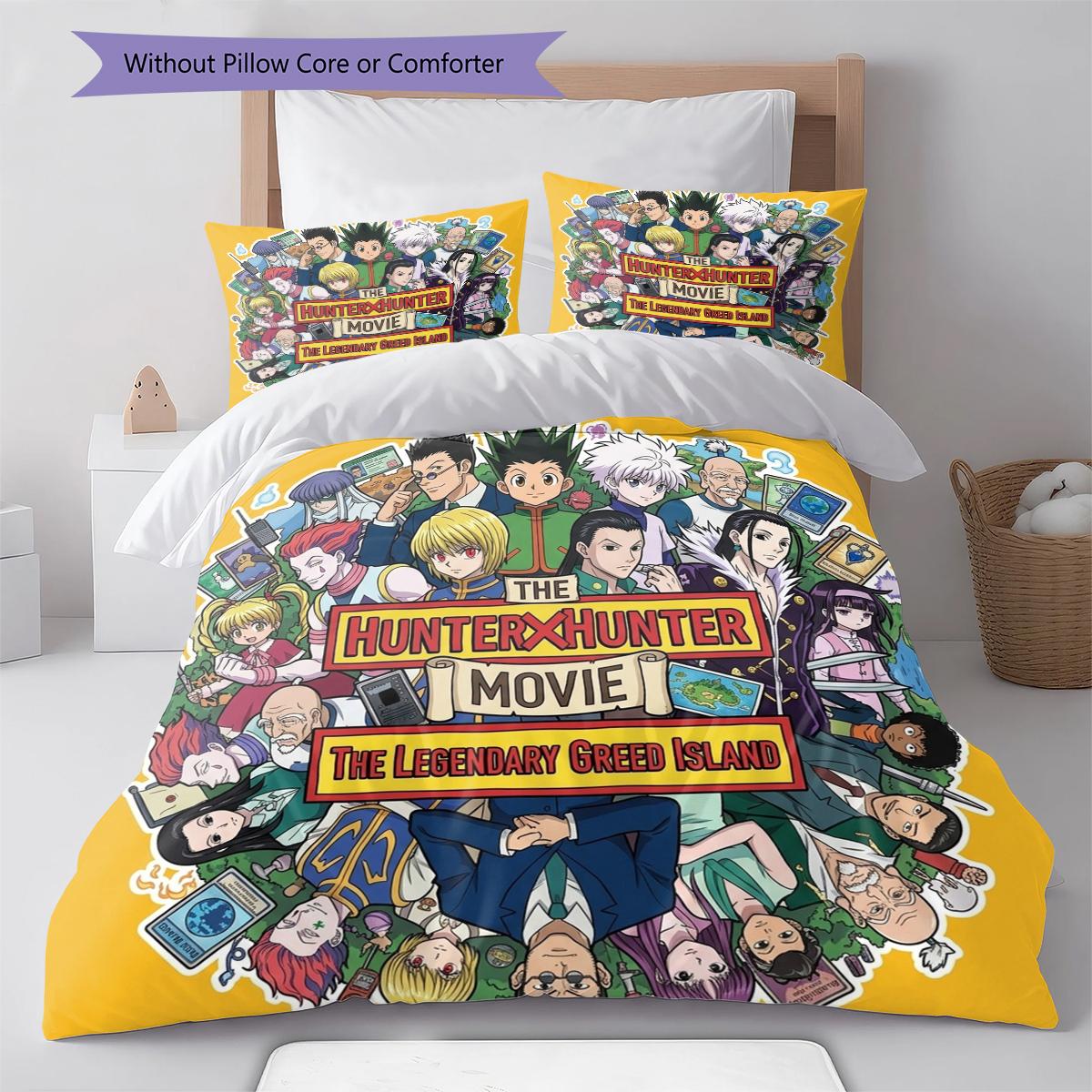 Hunter x Hunter Soft Comfortable Duvet Cover, Children Bedding Gift,SizeVarious Sizes -HE31 135x200cm