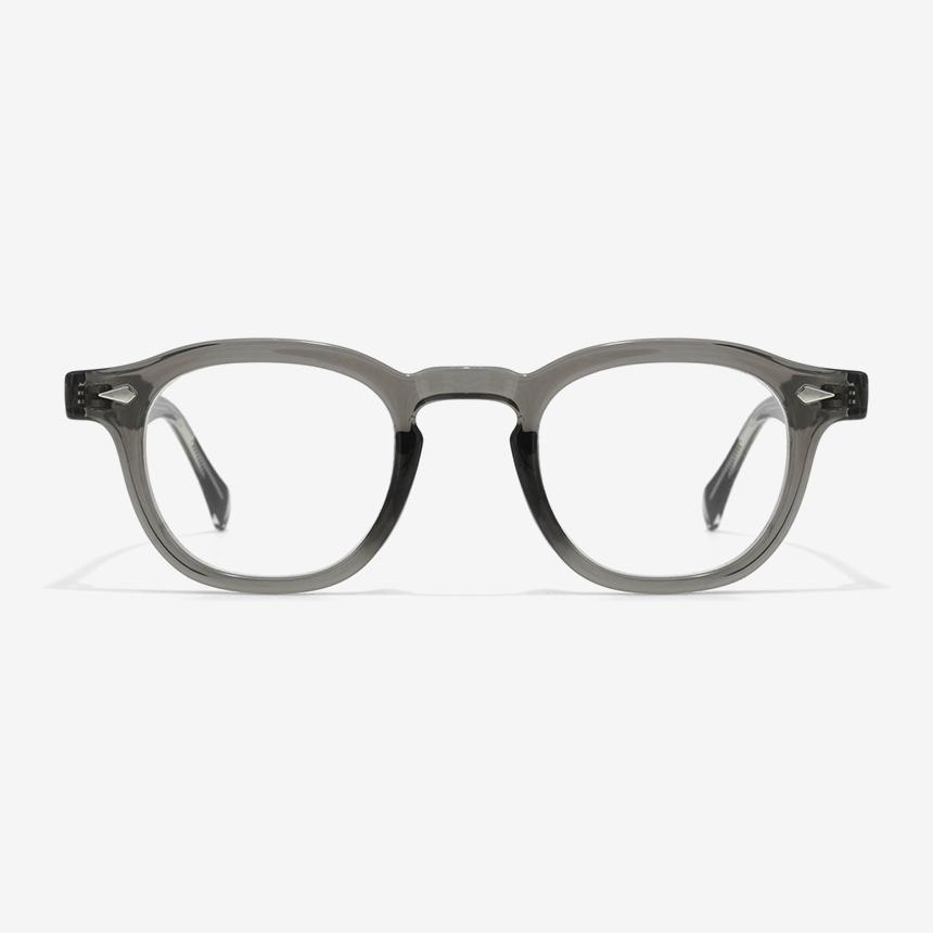 Seutailwokeu Style2 Dg_Dark Gray Transparent Stylework Eyeglass Frames