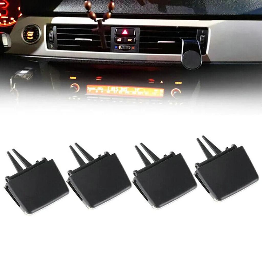 4pcs Front A/C Air Vent Outlet Tab Clip Repair Set For BMW 3 Series E92 E90 E91