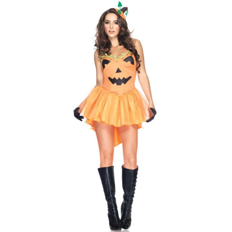 Halloween Christmas Show Costume Pumpkin Dress Adult Show Party Costume Cosplay Pumpkin Costume