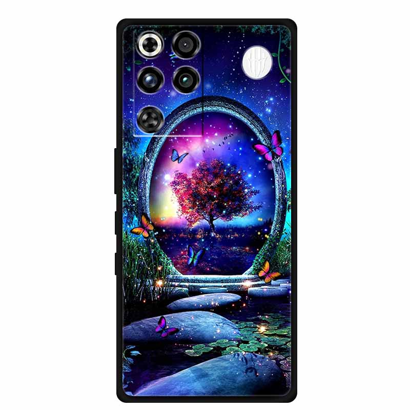Phone Case For ZTE Nubia RedMagic 11 Pro 5G Back Cover Case Black Silicone TPU Soft Coque For Nubia RedMagic 11Pro Funda Capas