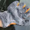 Double-Sided Coral Fleece Car Cleaning Gloves Scratch-Free Wash Five-Finger Design for Car Glass Wheels Cleaning Towel Gloves