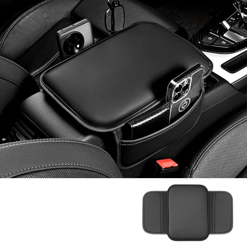 For Honda Stepwgn Stepwagon Rp3 Rp5 2015- Car Armrest Box Pad Leather Cushion Storage Bag Elbow Height Support