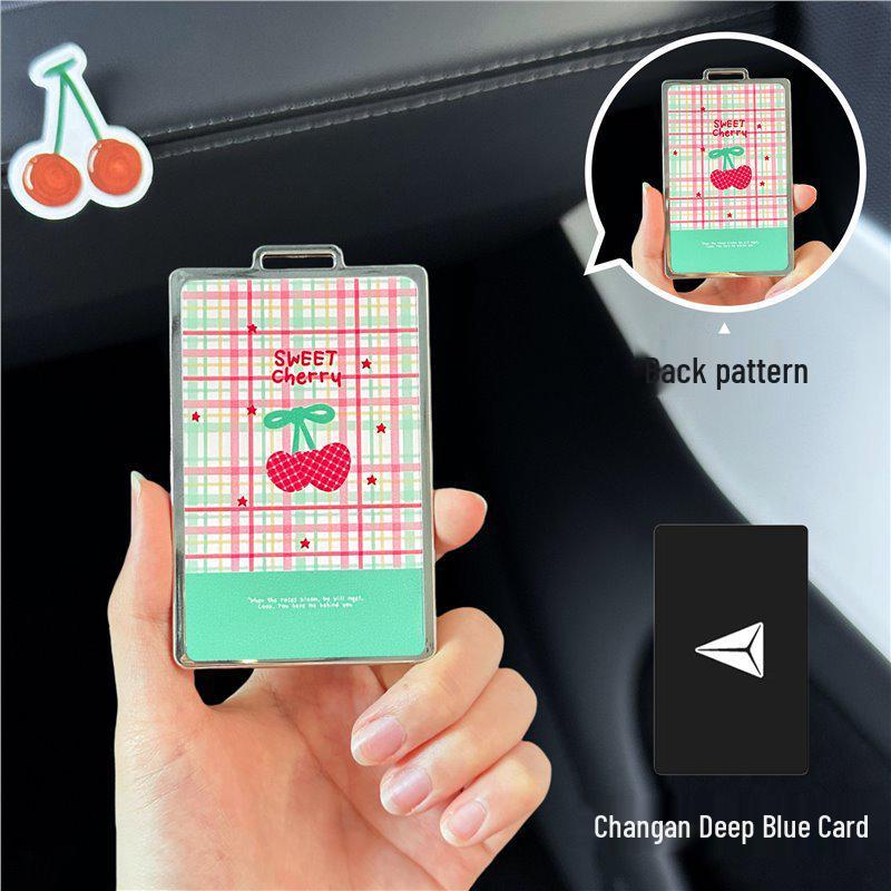 Changan Deepal s07/sl03/s05/l07 TPU Protective Key Case in Cherry Lattice Standard