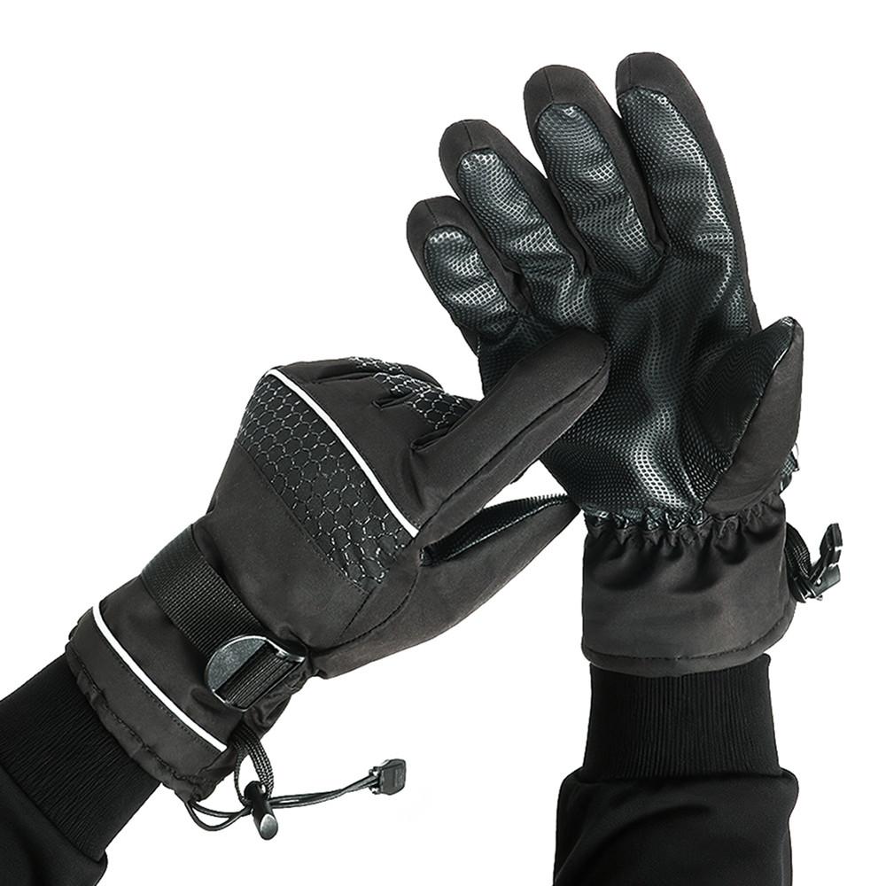 Cold Winter Ski Gloves Waterproof & Warm with Touch Screen Function for Snowboarding & Snowmobiling