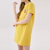 New MLB X Disney Short Sleeved Dress Women's Yellow 31OPK1031-10Y