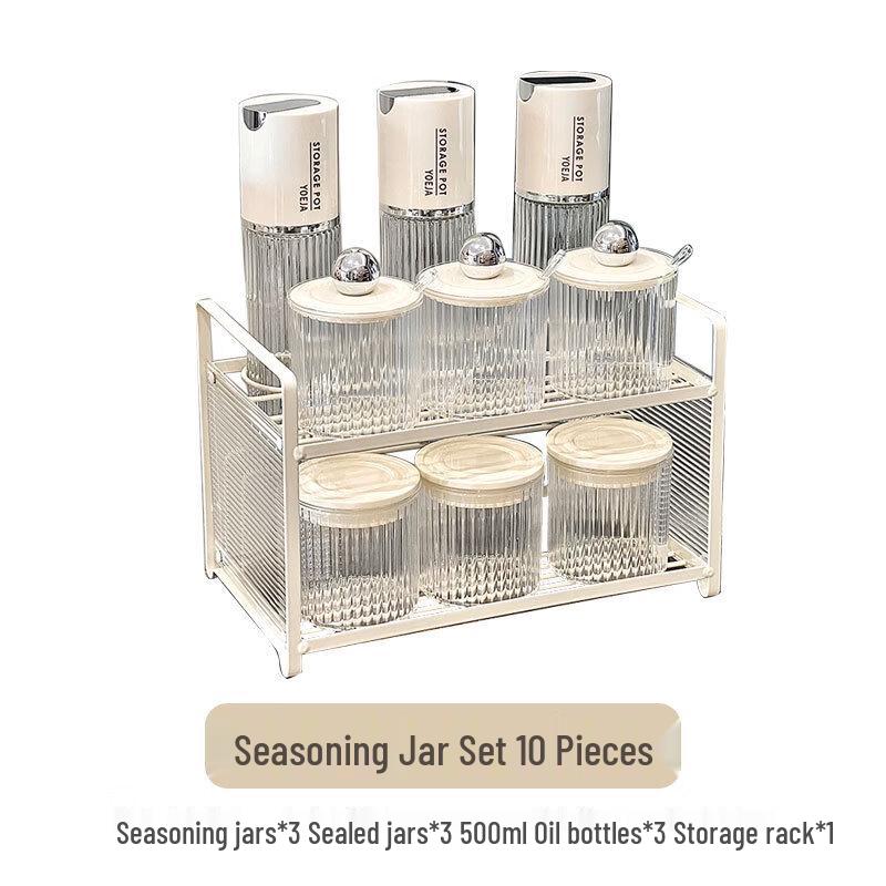 

Ruhan Light Luxury 10-Piece Condiment Set