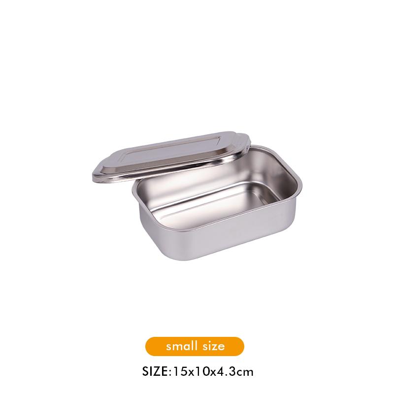 

Dental Instruments Tray With Lid Stainless Steel Surgical Equipments Tool Medical Disinfection Box Sterilization Container New