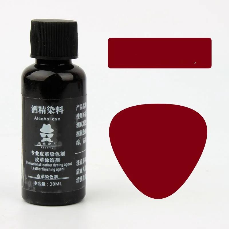 Kožené lihové barvivo DIY Ručně vyráběné kůže Kožené zboží Rostlinně činěná kůže Barvivo Může ředit barvivo bez zvláštního zápachu