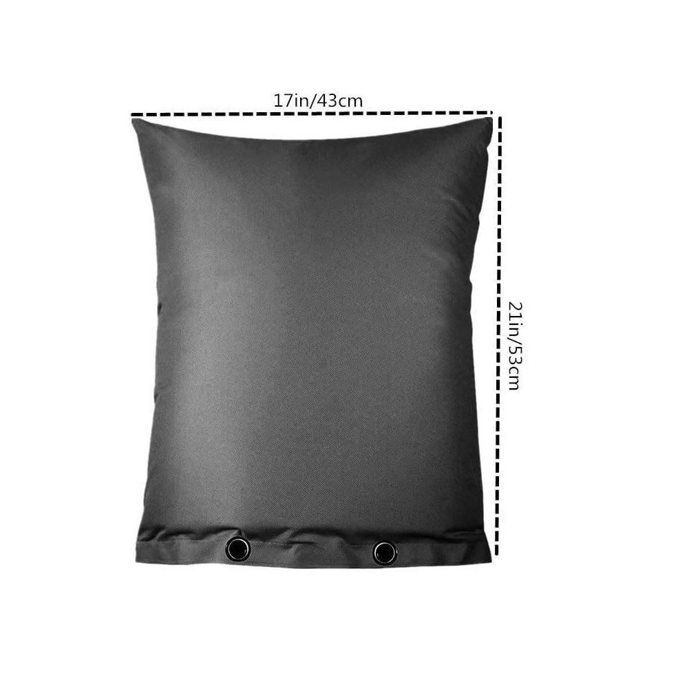 

Outdoor Pipe Insulation Cover 600D Oxford Backflow Preventer Pouch 43 53cm for Water Well Pump Winter Protection чёрный