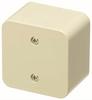 Mirai Kogyo Mini No Side 1 Surface-mounted Box, Knockouts, Beige, Piece, PVS-0J