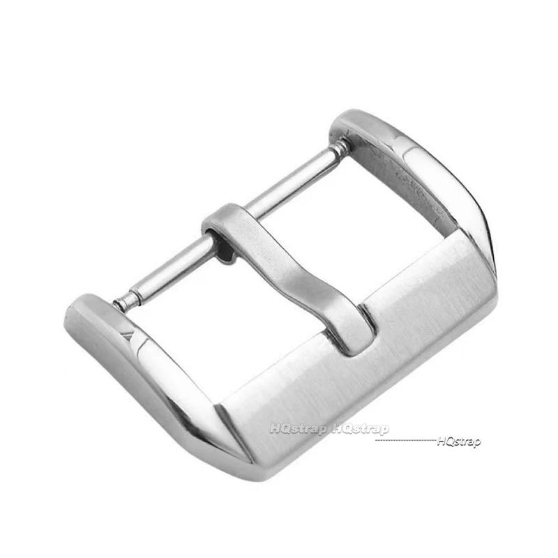 Stainless Steel Watch Buckle 12mm 14mm 16mm 18mm 20mm 22mm Watch Clasp Replacement Buckle for Leather Watch Strap Accessories