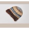 Stacking Hats for Children In Winter Big Head Circumference Woolen Yarn Hats Warm Buns Knitted Cold Hats