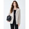 Gray Casual Loose Single-Piece Suit Jacket - 2026 Spring/Autumn Professional, High-End Business Style