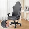 Coprisedia Ergonomico da Gioco in Velluto Volpe Argentata con Elastico Spesso e Protezione per i Braccioli