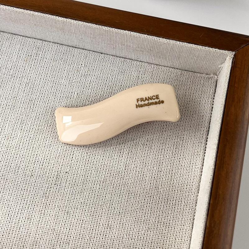 Retro Simple Wavy Acetate Shape Hair Clips Woman Girls Sweet Exquisite HairPins Colorful Barrettes Fashion Hair Accessories New