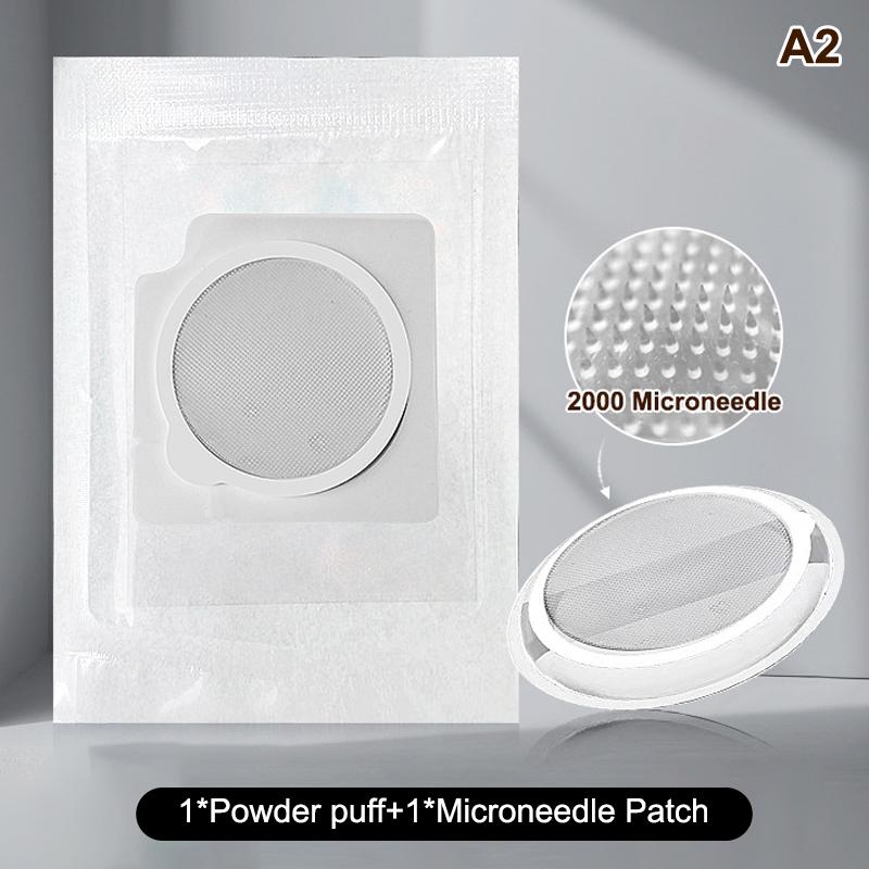Microneedle Patches With Puff Anti-Wrinkle Mask Fine Lines Remove 0.25mm Needle Lengt 2000 Microneedle Skin Care