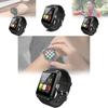 U8 Smartwatch Bluetooth Fitness Tracker With Touch And Button Control For Adults