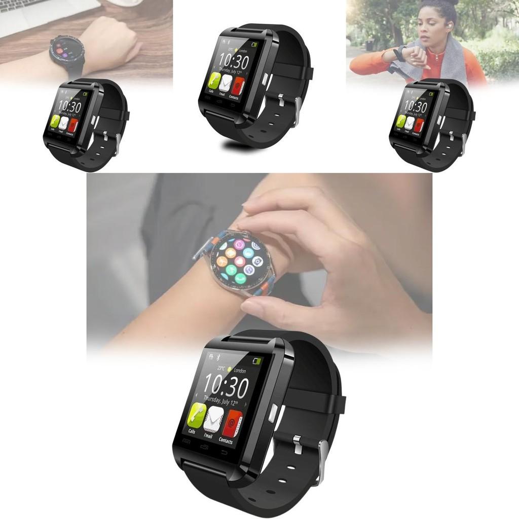 U8 Smartwatch Bluetooth Fitness Tracker With Touch And Button Control For Adults