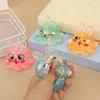 Dumpling Squishy Stress Toy Easter Figure Glitter Filled Rabbit Squeezable Stresses Hand Toys For Kids Adults Squish Dumplings