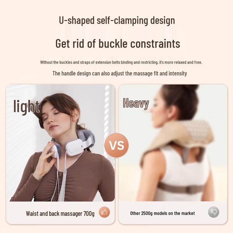 WayourCare Neck and Shoulder Heating Massager CN plug (adapter included)