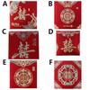 6 Pcs/pack New Wedding Red Envelope Frosted Lucky Money Red Packet  Wedding