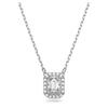 Voguish Fashionable Trend Women 'S Jewelry Colorful Crystal Stone Necklaces Shiny Rings Big EarringsFashion Necklaces