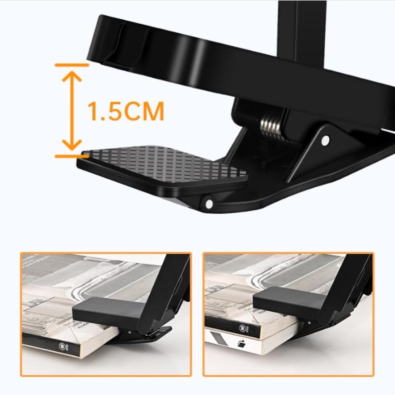 Luz de Leitura com Clipe Ra98 Recarregável por USB Sem Cintilação Luz para Livros para Leitura Noturna